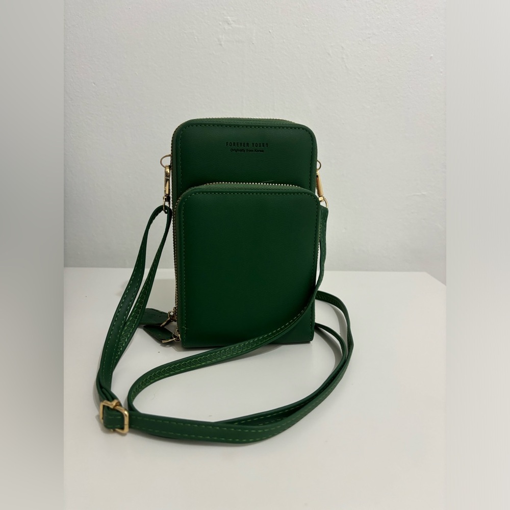 Forever Young - Green Crossbody Bag